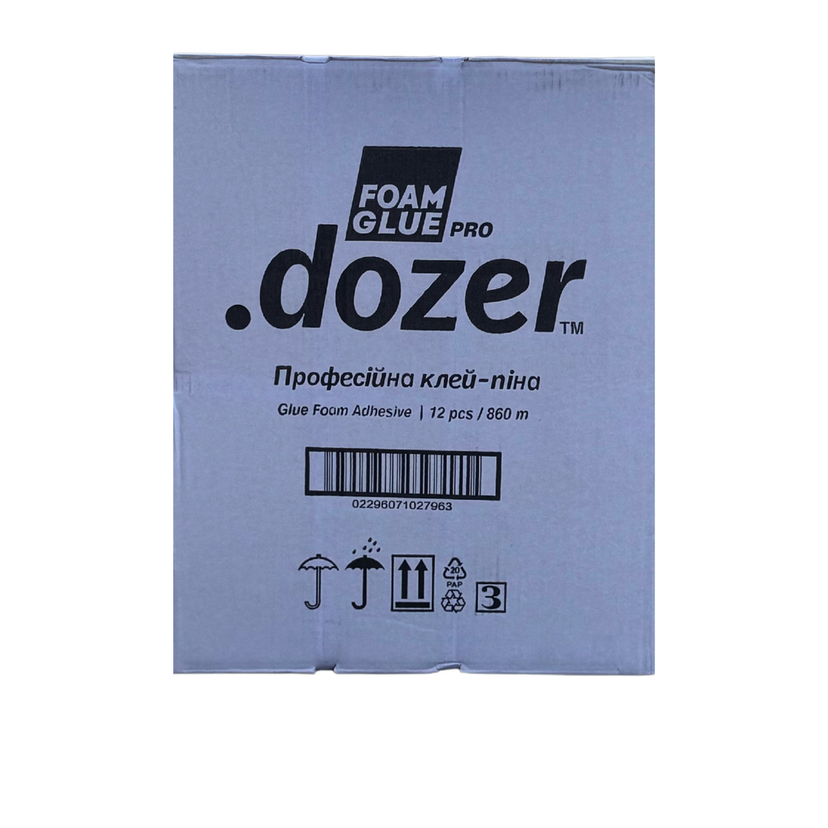 Піна-клей Dozer Profi (860 мл) (12шт/ящ)